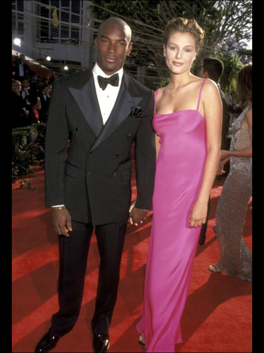 1996, with Tyson Beckford (!!!) :: Ron Galella Collection